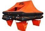 Tratwa ratunkowa LALIZAS ISO RAFT <24 h (Ocean Liferaft) w walizie- 4-osobowa