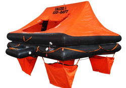 Tratwa ratunkowa LALIZAS ISO RAFT <24 h (Ocean Liferaft) w walizie- 10-osobowa